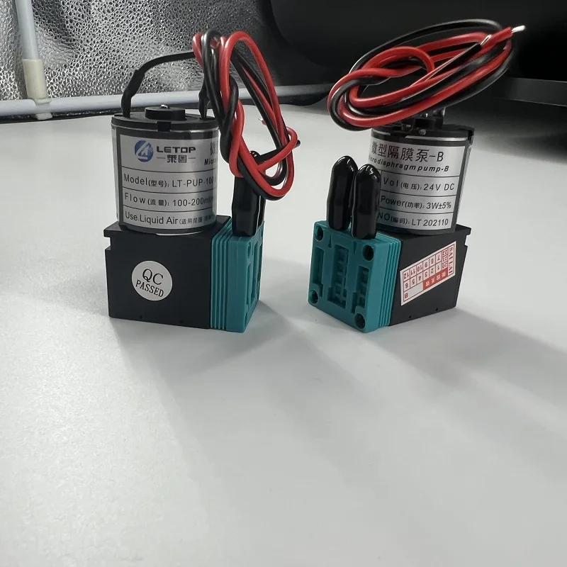 Envio Gratuito de Peças Letop Impressora a Jato de Tinta Peças Sobresselentes Solvente Bomba de Impressora 3w 24v dc 100ml200ml Pequena Bomba de Tinta Letop o - Imagem 4