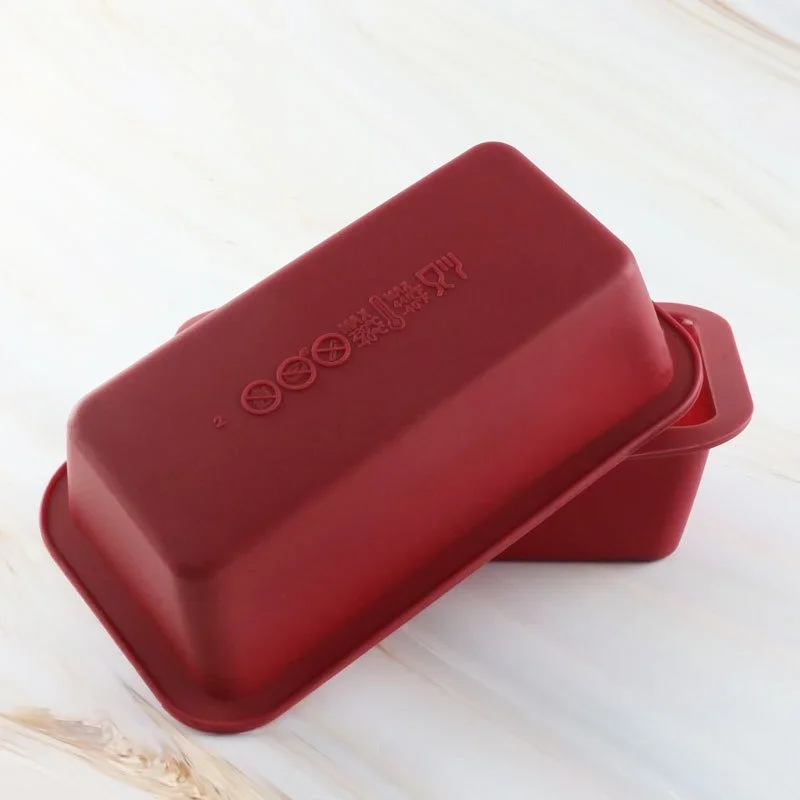 Household Rectangular 1Pcs Silicone Mold Candy Toast Mould Easter Bread DIY Kitchen Supplies Cake Bakeware Pan Baking Tools