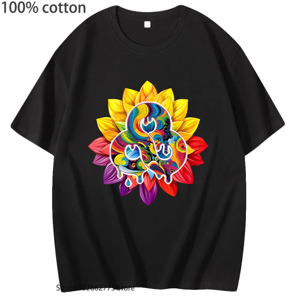 

Bonnaroo BonnaGroove Print Tshirt 100% Cotton Summer Clothes Men's T-shirts Cartton Anime Tees Hip-hop Streetwear Women O-Neck