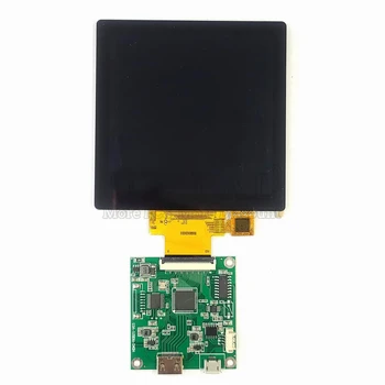TFT LCD 스크린 모듈, 사각형 480x480, 3SPI RGB 3.3V, ST7701S 드라이브, 터치 디스플레이, HDMI 구동 보드, 40 핀, 4.0 인치