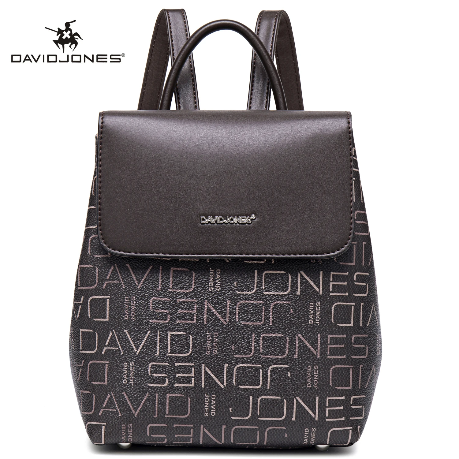 David Jones Women's Backpacks  Faux Leather Backpack Women - Vintage  Backpacks Women - Aliexpress