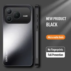 Durable Anti - Shock Matte Armor Phone Case - Frosted Rugged Design for Honor Power 2 (Black)