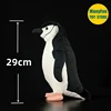 Realistic Chinstrap Penguin High Fidelity Penguin Plushie Penguin Plush Toys Lifelike Stuffed Animals Simulation Doll Kawai Toy 4