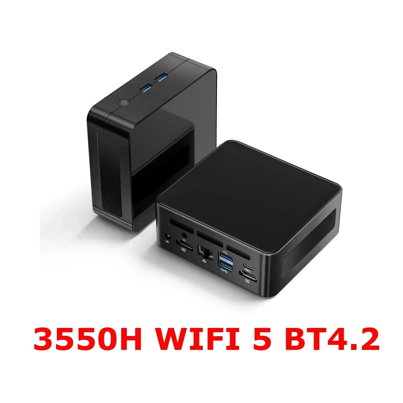 thumbnail image 1 of Mini PC Chatreey AN2P R5 5625U/3550H Computadora de escritorio para juegos NVME SSD WIFI6 HD Windows 11 Pro, 1 of 5