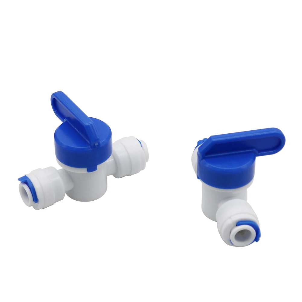 Quick Connect Valve 1/4 Inch 6.35mm Pipe Water Control Switch For Misting Fog System Irrigation