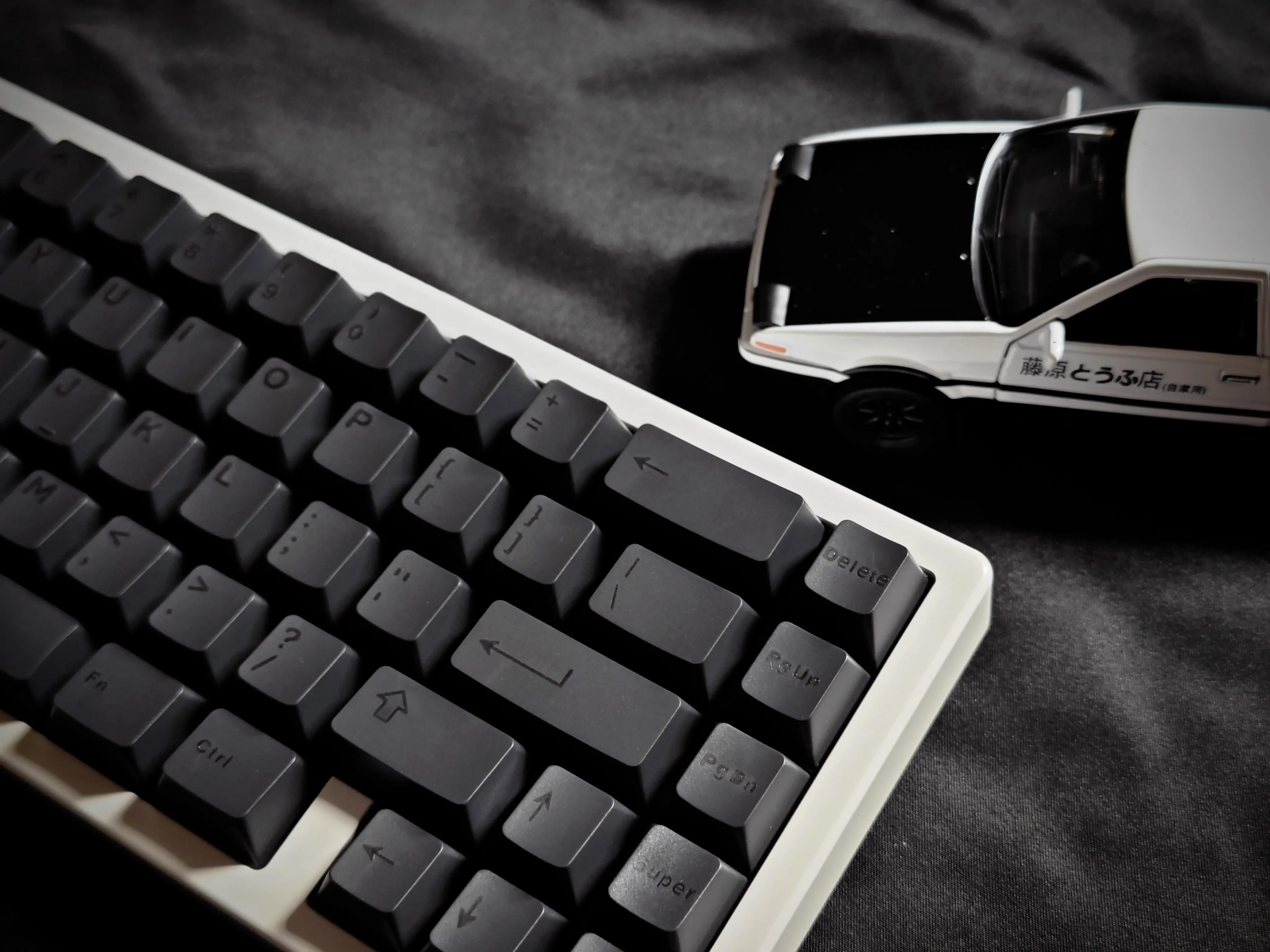 Abs Double Shot Keycaps Cherry Perfil Keycap para Teclado Mecânico Interruptor mx Preto no Preto Conjunto - Imagem 5