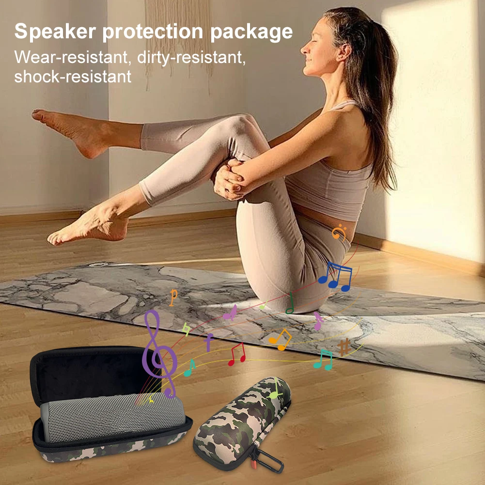 Hard Carrying Case Anti-scratch Protective Travel Case Hard Shell Case Speaker Carry Bag for JBL Flip 6/JBL Flip 5/JBL Flip 4