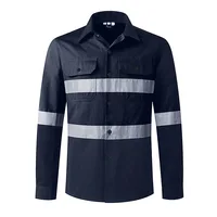 ProGuard Hi-Vis Reflective Long Sleeve Work Polo