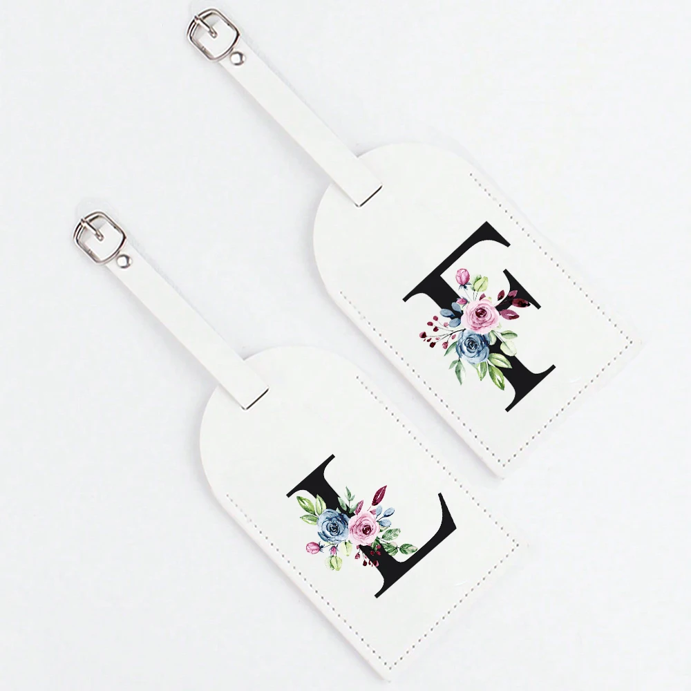 InitialLuggageTagsforSuitcasesTagsIdentifiersLeatherTravelTags