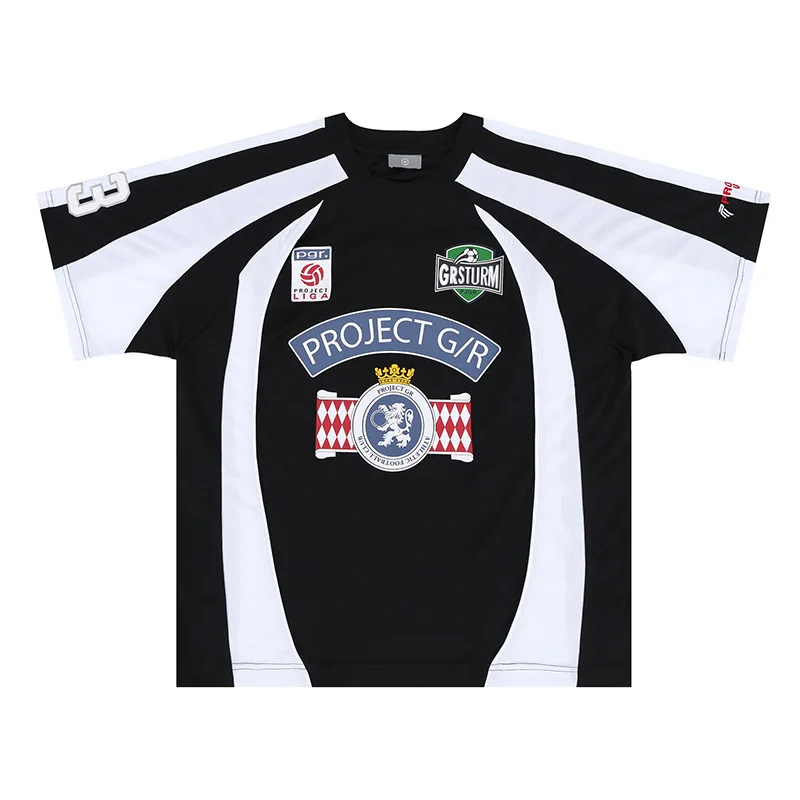 Tシャツ・カットソー [SUNDAY OFF CLUB] Oversized Football Jersey Sc7cf20151d9c4d898f96bde3e2c23