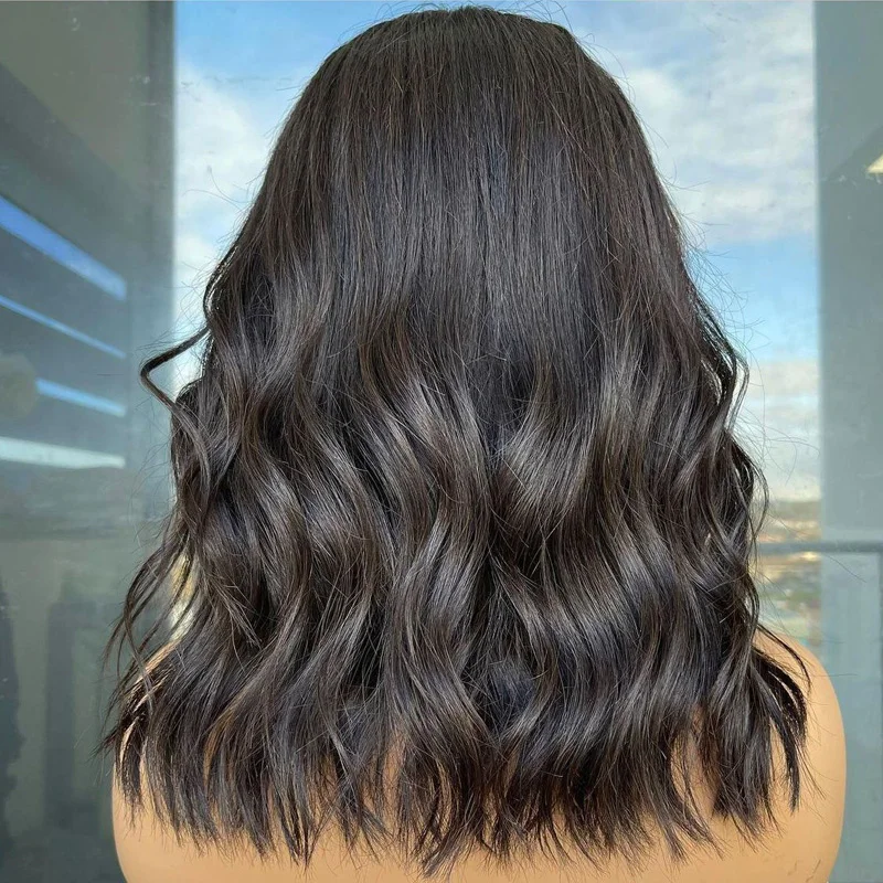 Short Bob Wigs Human Hair Full Lace Wigs Human Hair Pre Plucked for Women Short Glueless Body Wave with Baby