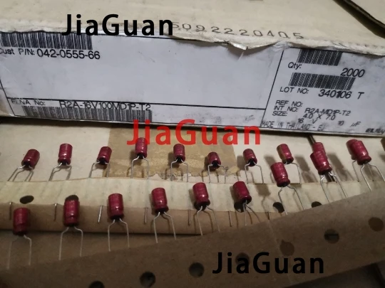 

20pcs NEW ELNA R2A 16V10UF 4X7MM 10uF/16v audio electrolytic capacitor 10UF 16V Red robe 16v 10uf Amplifier 16V10MK8-T50