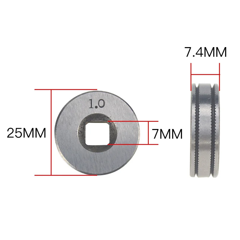 

Wire Feeder Wheel Roller 0.8mm 1.0mm 1.2mm Double Size MIG Welder Welding Wire Feeding Machine Wire Feed Wheel