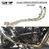 For Honda CB500X CB500F CBR500R Exhaust Pipe 2013-2021 51mm Motorcycle Exhaust Front Link Pipe CB500 X CBR500 R Exhaust System