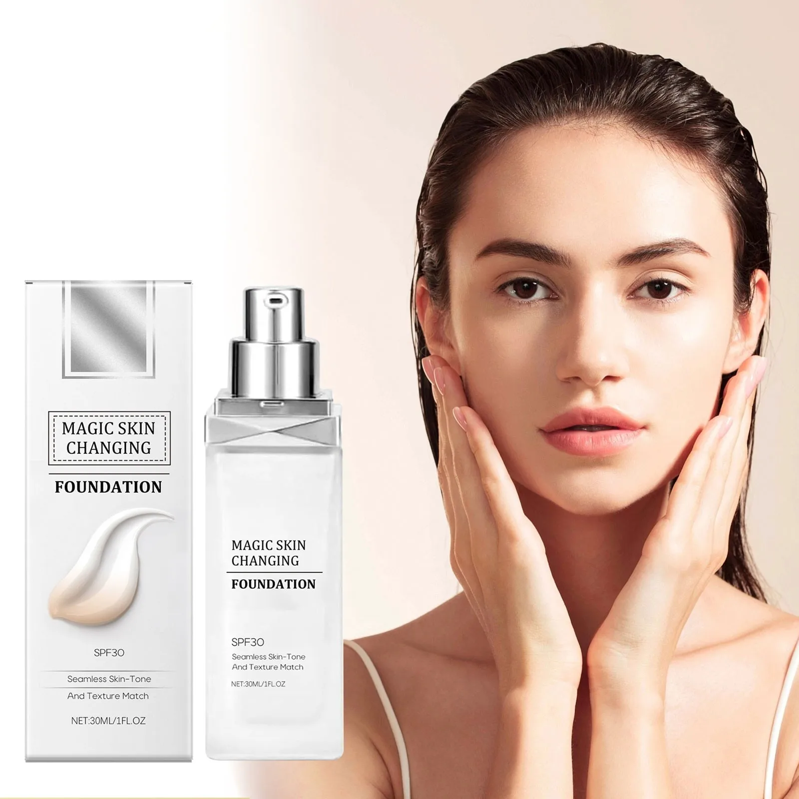 Foundation Makeup Base Liquid 30ml For Women Girls