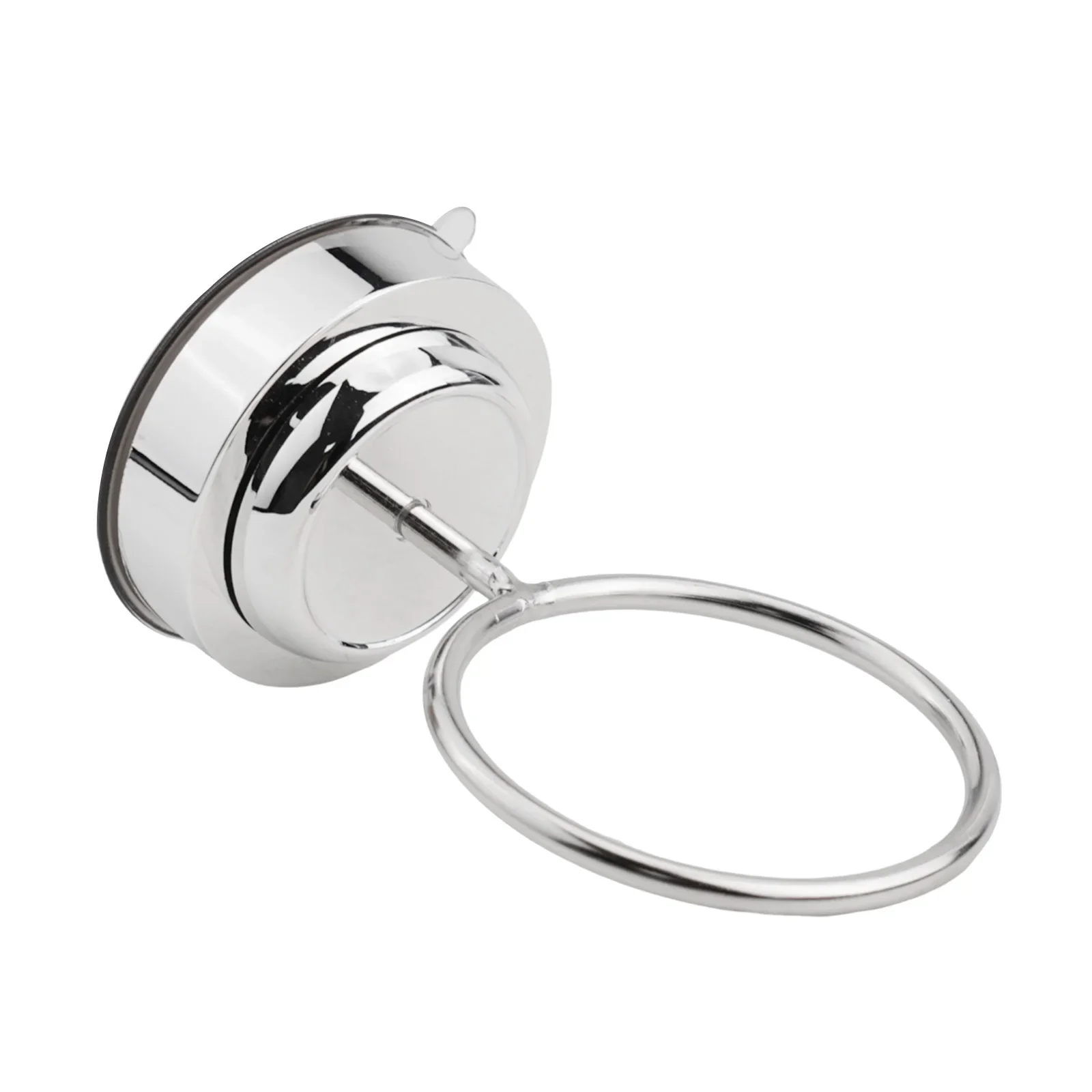 Toothbrush Holder Suction Cup Holder 8 X 15 X 14 Cm Bathroom Bathroom Accessories Cup Plastic Stainless Steel