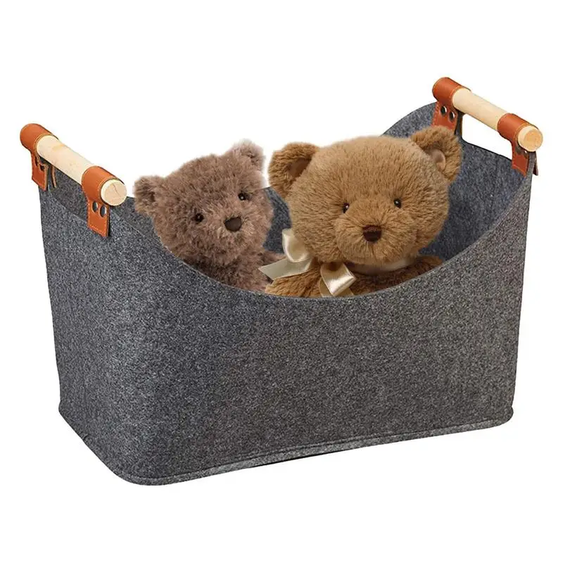 

Фетровая сумка для переноски дерева, фетровые держатели для бревен, портативные утолщенные фетровые деревянные держатели с усиленной ручкой