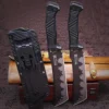 U. S.A. 14 inch DC53 steel full Tang multi-purpose jungle wood cutter, outdoor logging knife, household agricultural tool knife 1
