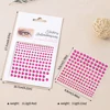 1sheet Star & Moon Face Gems Jewels Stickers Heart Shiny Rhinestone Eye Makeup Temporary Tattoos Decoration For Music Festival 6