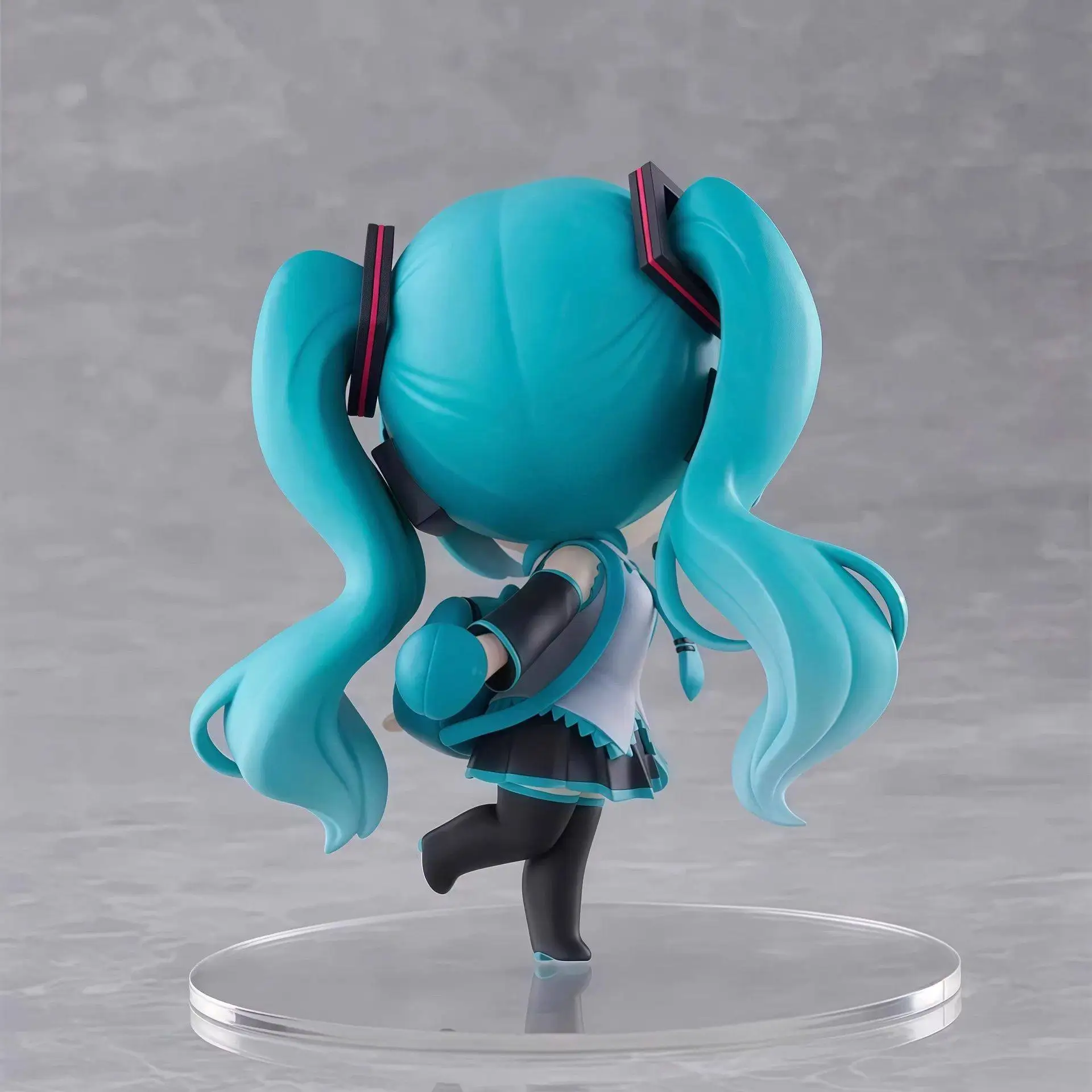 Hatsune Miku Chibi Figure UWA Series Soft Fluffy Anime Bag Charm