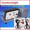 100#/140#/160#/190# counterweight linear vibration feeder flat vibration of vibrating disk with speed controller 1