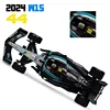 New Bburago 1:43 2024 Mercedes-Amg Petronas W15 F1 #63 George Russell #44 Lewis Hamilton Formula 1 With Helmet Toy Model Gift 6