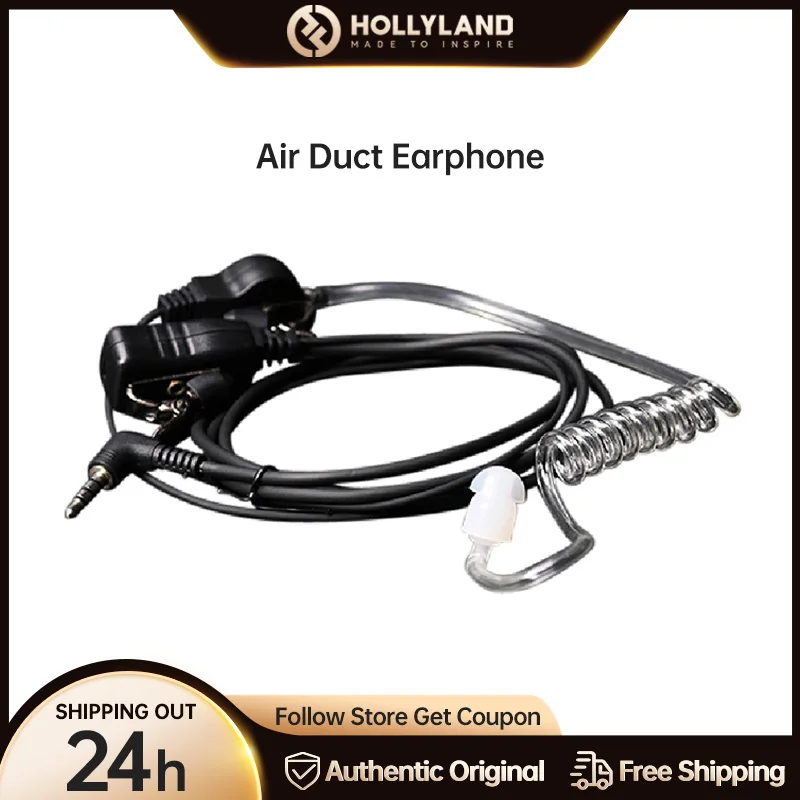 Hollyland Wireless Intercom System Accessories Air Duct Earphone  