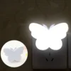 Butterfly Night Light Plug Into Wall Auto Dusk to Dawn Smart Sensor Night Light for Living Room Bedroom Bathroom Kids 220V EU 1
