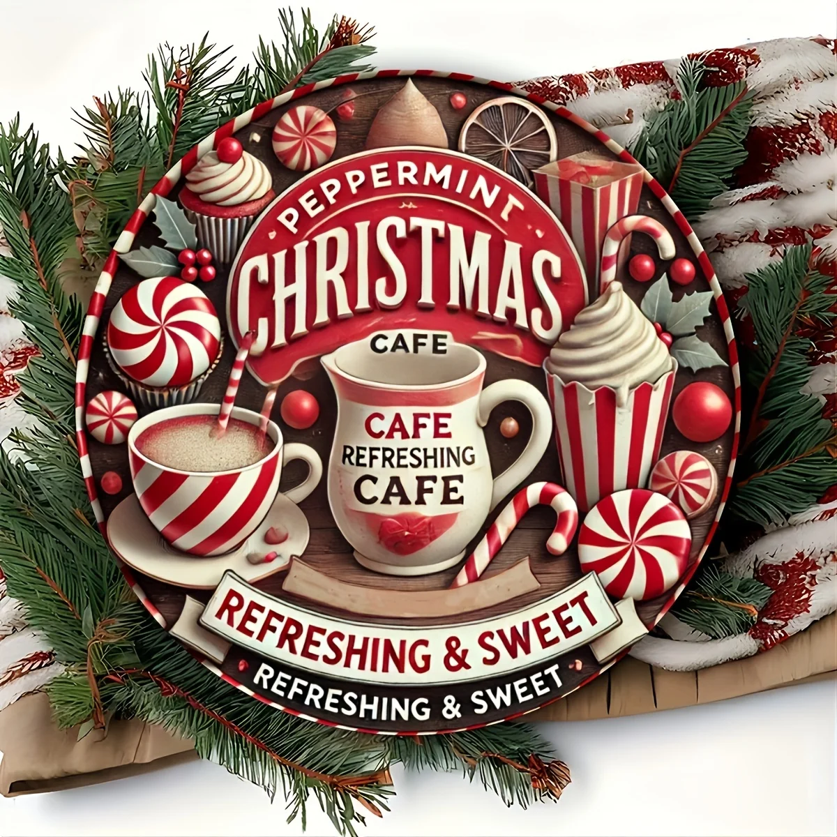 A wooden wall sign, suitable for homes, offices, coffee shops, bars, garages, and can be used for various purposes