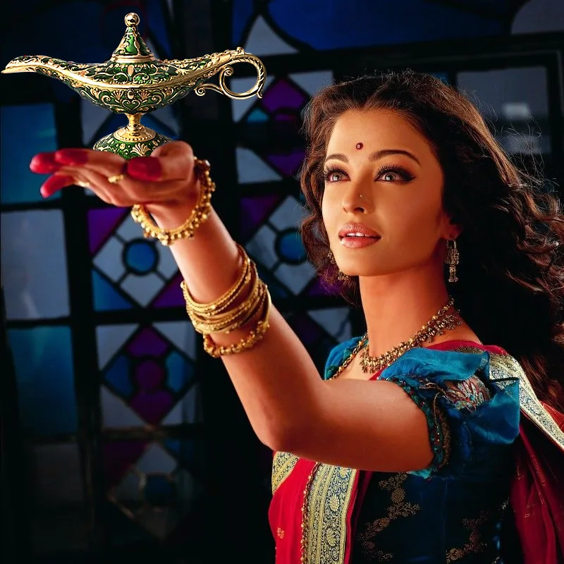 Aladdin Magic Lamp Tradizionale Hollow Out Fiaba Aladdin Genie Lamp Vintage Retro Toy Home Decor Ornamenti Teiera Vintage