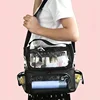 55832-db5cc8.jpg Makeup Brush Holder Backpack Makeup Artist Travel Case Clear Waterproof Cosmetic Organizer Bag With Adjustable Strap And Divider