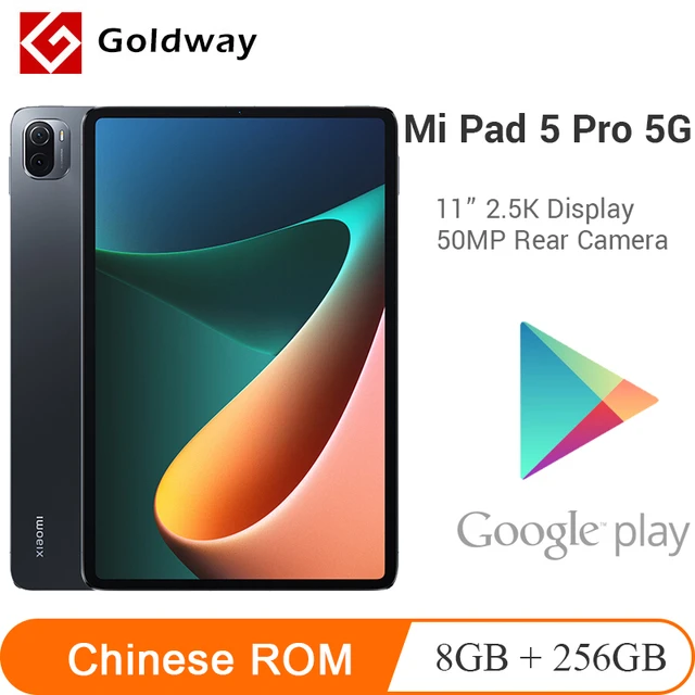 Xiaomi-Tablet PC Mi Pad 5 Pro,5G,256GB,8GB,snapdragon 870 cpu,11 ...