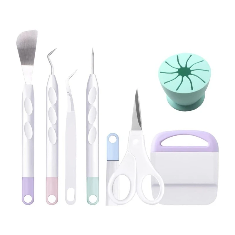 

7 Accessories Silhouette Cameo Vinyl Weeding Tools Kit Cameo Letters DIY Craft Cricut Machine Accessories