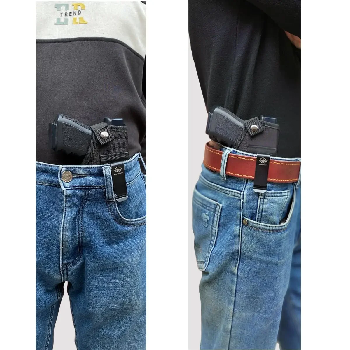 Holster with Laser Sig P365 w/TLR-6 Holster, Glock 43 w/TLR-6 Holster, IWB Holster Fit: Glock 43 / 43X w/TLR6-Sig Sauer