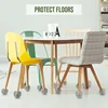 16/1PCS Chair Leg Cups Covers Tennis Balls Shape Non-slip Pads Furniture Floor Protector Cover Anti-Noise Table Legs Chair Cap 6