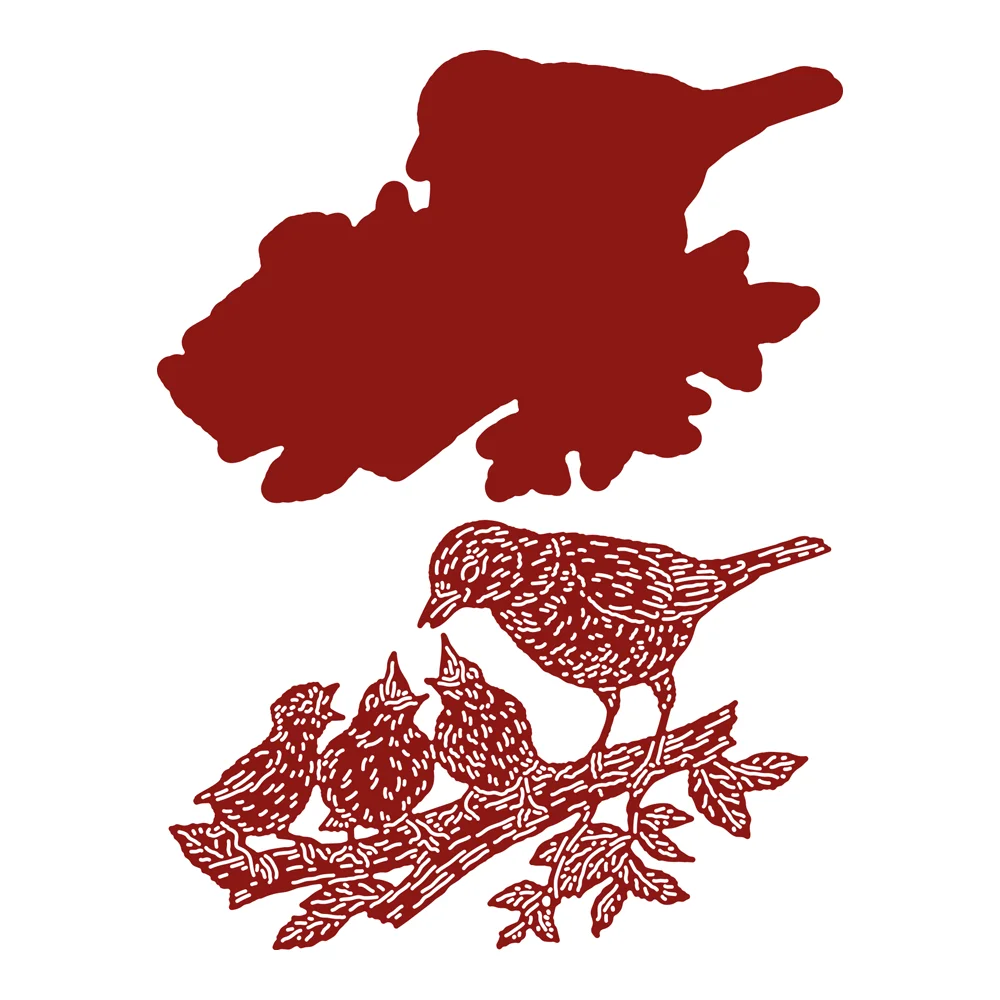 매혹적인 Catkins Clematis 커팅 다이 스크랩북 일기 장식 스텐실 엠보싱 템플릿 DIY 인사말 카드 수제 2026