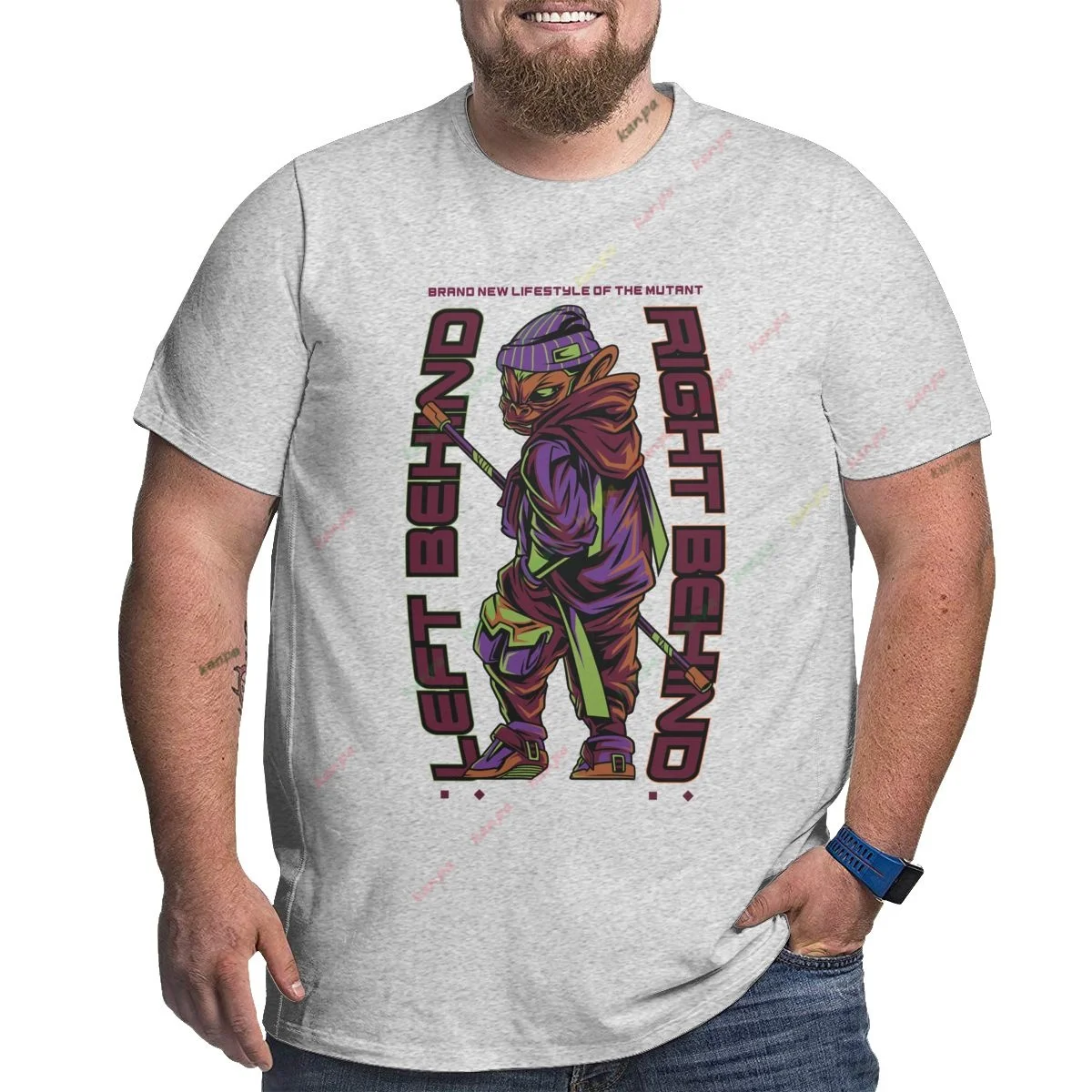 

Футболка мужская летняя с принтом обезьяны, модный топ с коротким рукавом, очень большой размер 6XL