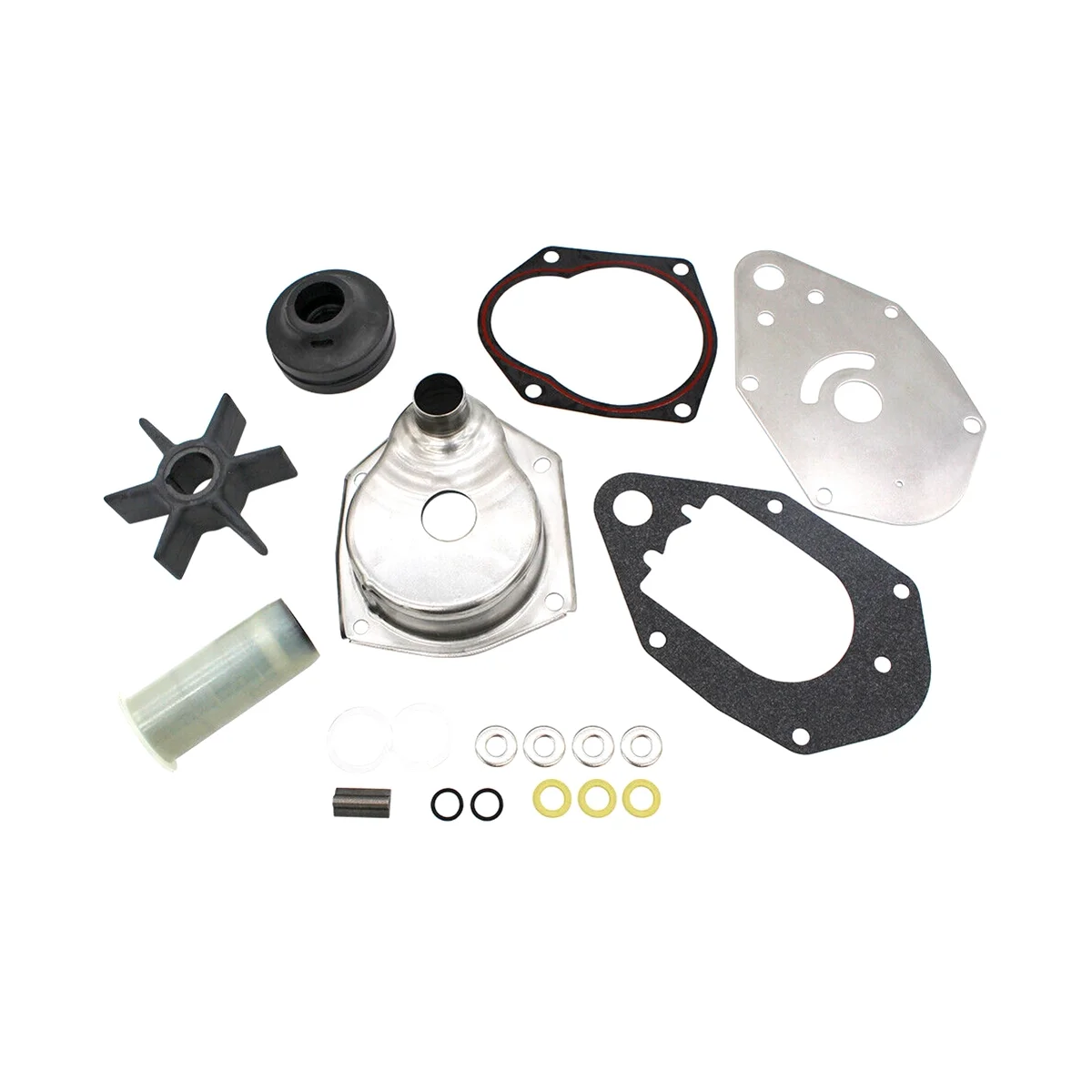 

Water Pump Impeller Repair Kit 46‑812966A12 for Mercury Mariner 4 Stroke Outboards Auto Parts Boat Engine Parts
