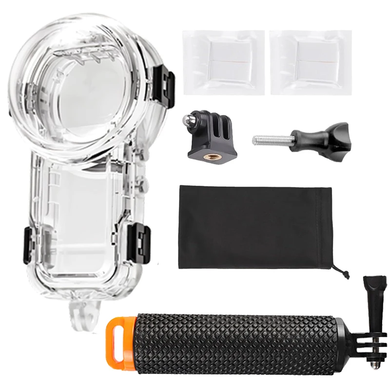 Insta360 X5 Invisible Dive Case Housing Waterproof 197ft Underwater Protective Shell