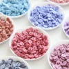 100pcs Mini Buttons 6mm Round Resin Mini Buttons Sewing Accessories Doll Clothing Button Embellishments Scrapbooking Card Decor 1