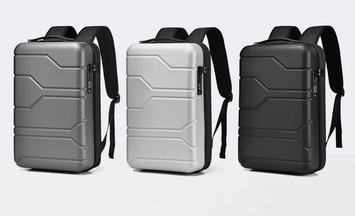 Backpack open compartment view