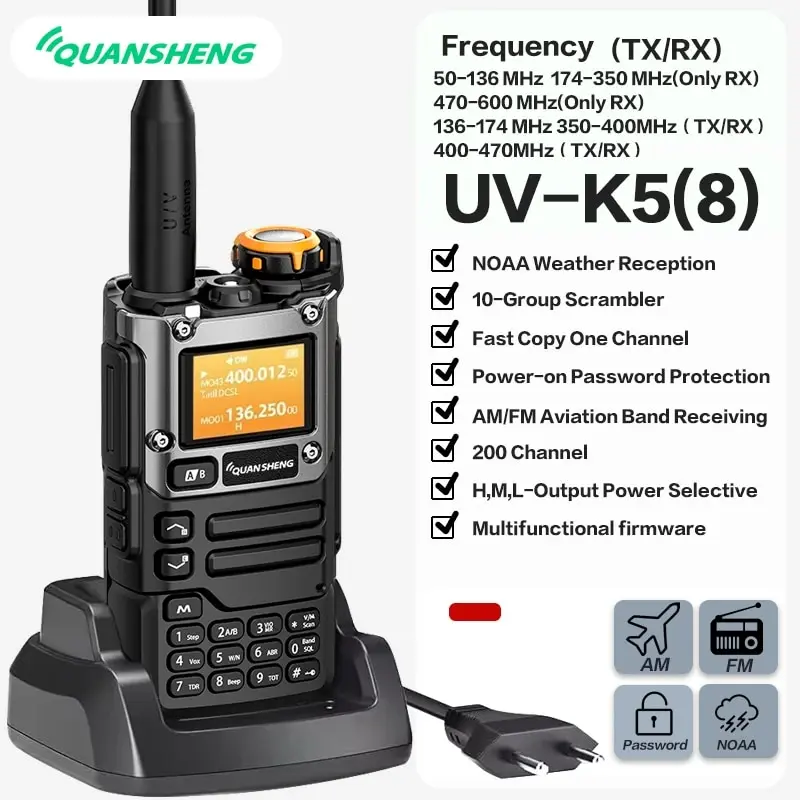 Рисунок 2 - Quansheng UV-K6 Walkie Talkie 5W