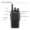 Baofeng BF-88E Pmr Handheld Intercom Communicator 16 Kanaal Lange Afstand Gesprek Walkie Talkie 5W 446Mhz Home Hotel Radio 3