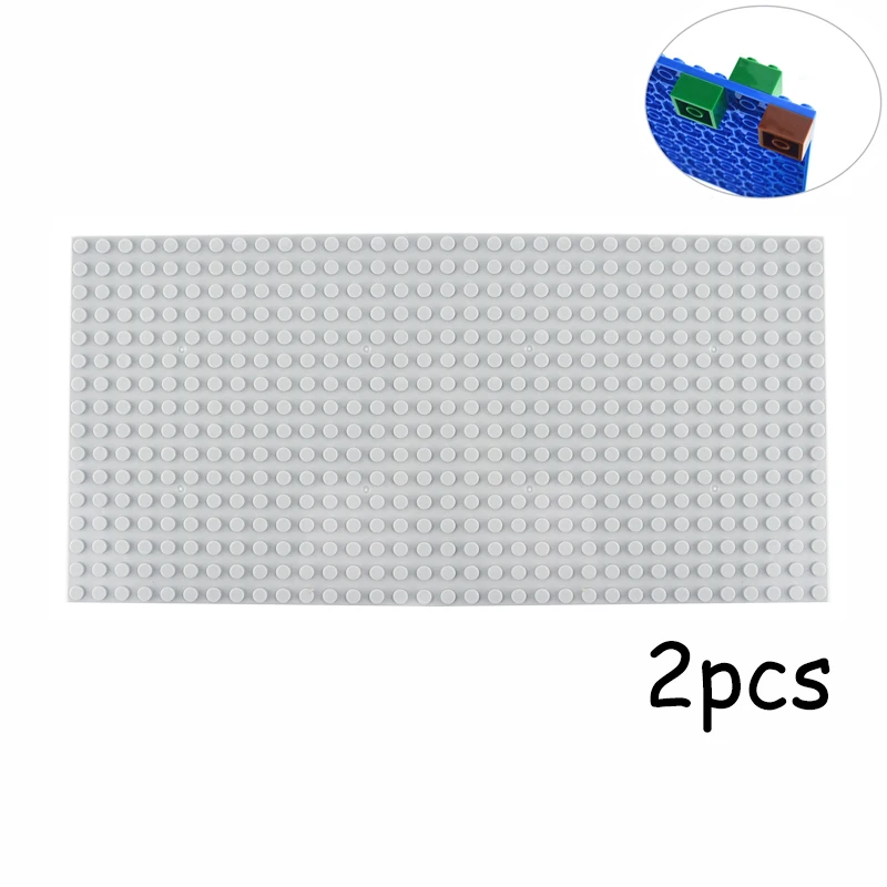 Double-Sided Base Plate Set for Building Blocks - Classic Small Bricks Toy Construction Mat