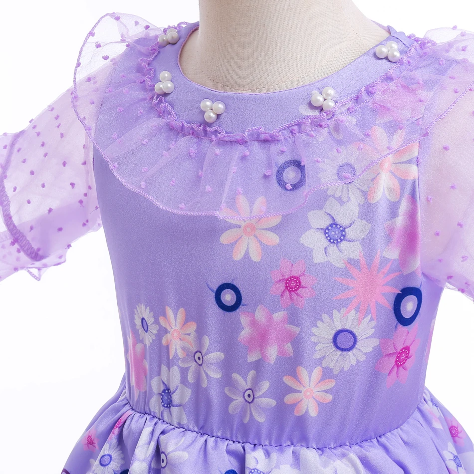 open lace back dress Little Adventures 12195 Flower Princess Dress for 9-11 Years