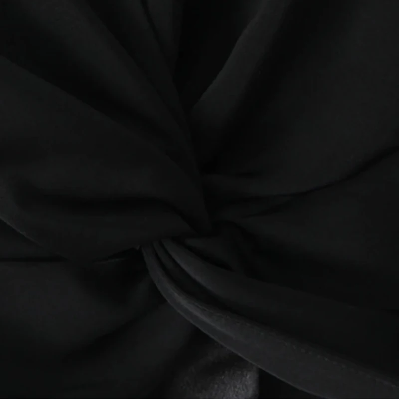 Plus Size Women's Blouses Premium V-Neck Fold Stitching Satin Shirt French Design Knot Puff Sleeve Autumn 2025