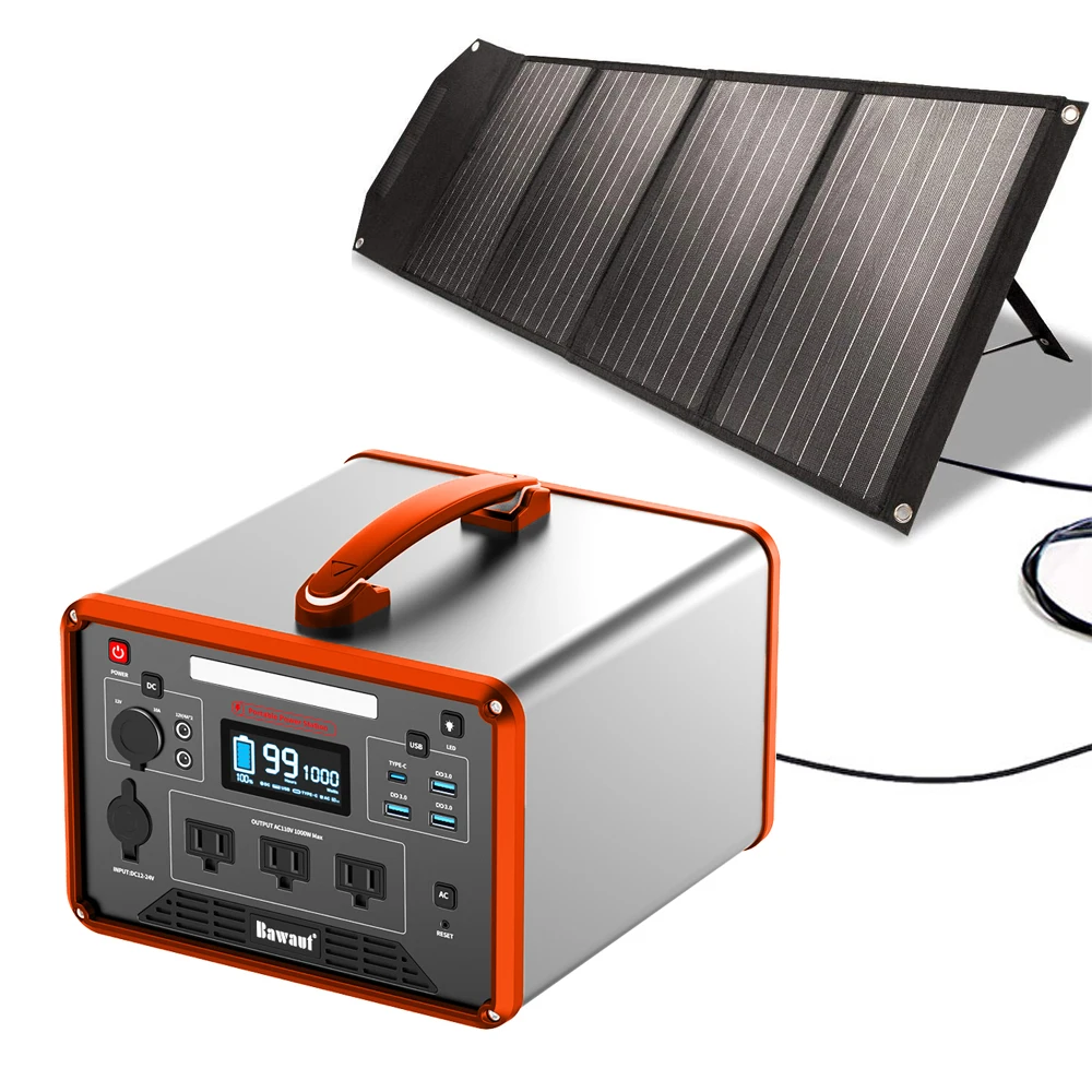 

Power Station Air Compressor 1000W With outdoor solar storage system lithium batteryLocal stock