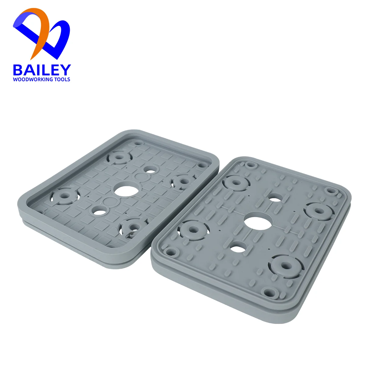 BAILEY 5PCS 160x115x17mm Vacuum Suction Plate Rubber Pad for Homag Weeke Suction Cup CNC Machining Center Woodworking Tool