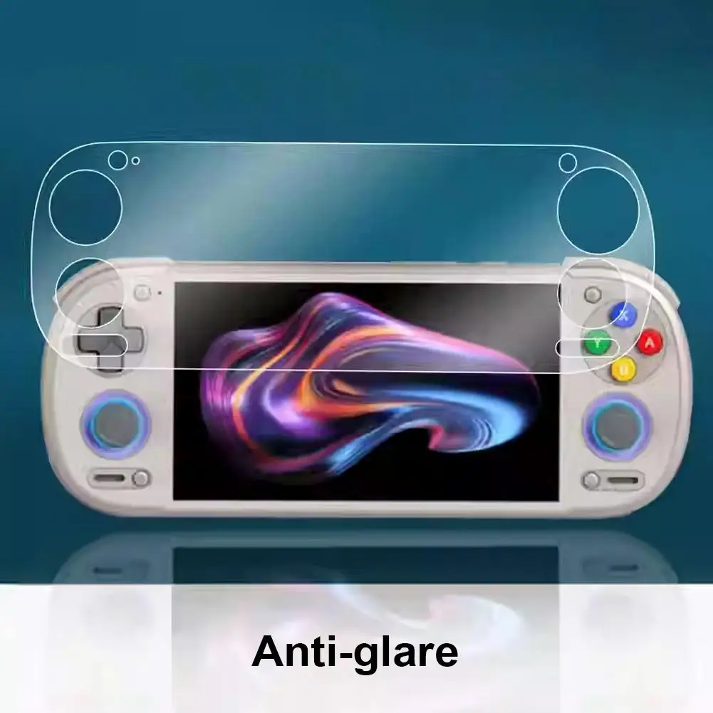 Premium Tempered Glass Screen Protector for Handheld Game Console - 5 Inch Full Cover HD Clear Film Guard