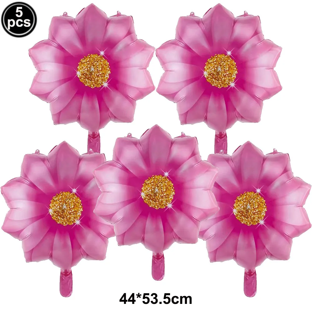 Pink Butterfly Balloon Set - 32-inch Foil Number Balloons for Birthday or Baby Shower Decor